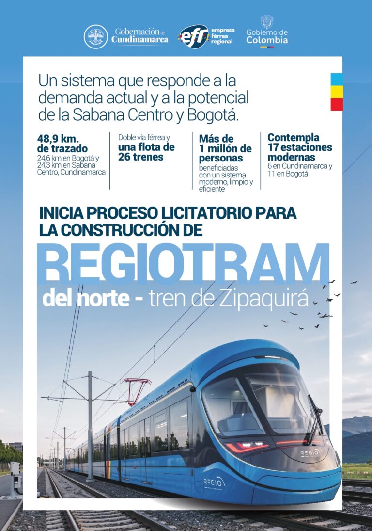 REGIOTRAM GOBERNACION D ECUNDINAMARCA